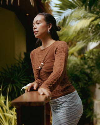 LAGOON Long Sleeve Top