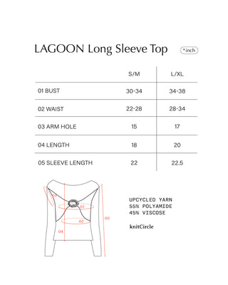 LAGOON Long Sleeve Top