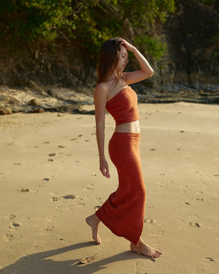 SAND GROOVE Maxi Skirt