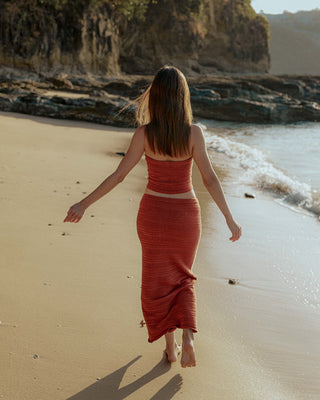 SAND GROOVE Maxi Skirt