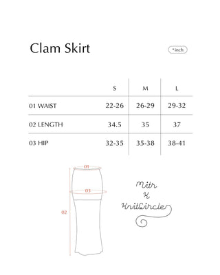 CLAM Skirt