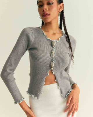 SHELLS Pull-over Cardigan