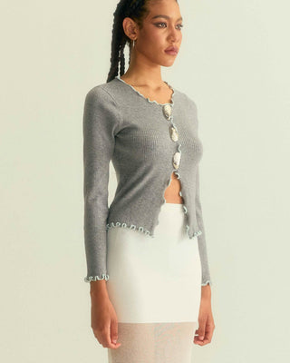 SHELLS Pull-over Cardigan