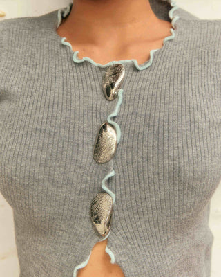 SHELLS Pull-over Cardigan