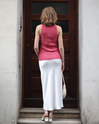 Classic Cable Long Vest