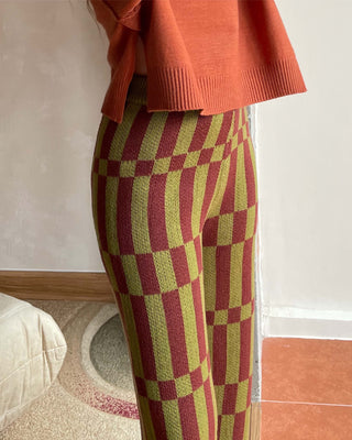 JACKIE-O Checkered Trousers