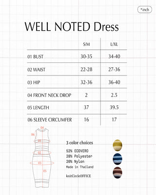WELL NOTED Dress
