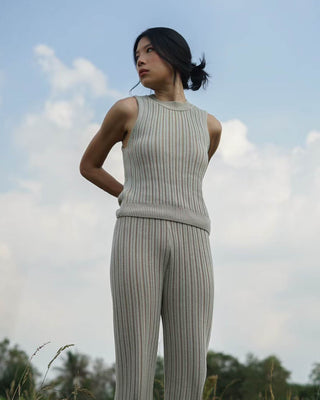COCONUT Knit Sleeveless Top