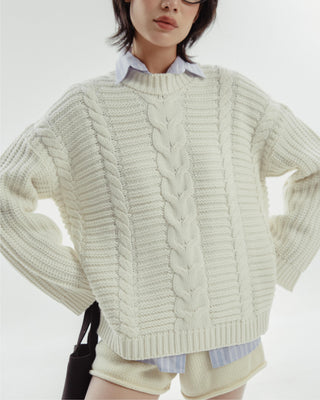 WINTER Cable Pull-over