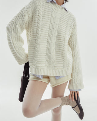 WINTER Cable Pull-over