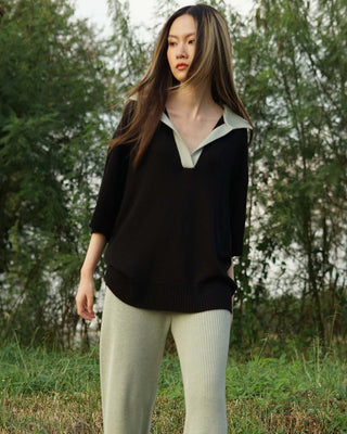 LUCY Knit Polo Shirt