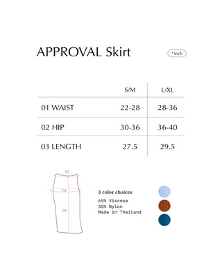 APPROVAL Skirt