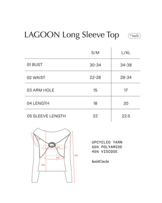 LAGOON Long Sleeve Top