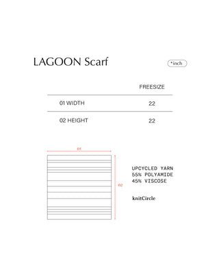 LAGOON Scarf