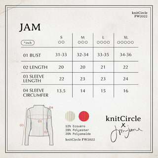 JAM Ribbed knit Jumper