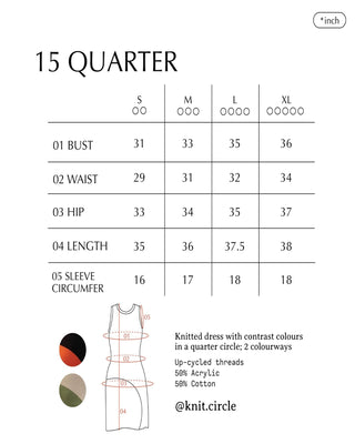 QUARTER Knit Dress