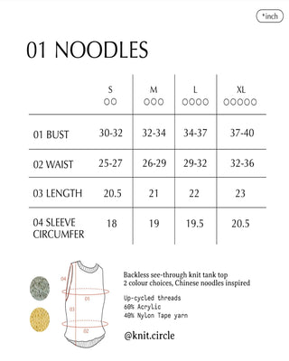 NOODLES Top