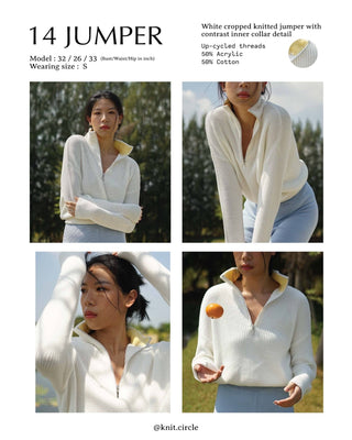 JUMPER Zip Through Pullover