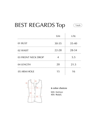 BEST REGARDS Vest
