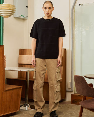 SEAM Oversized knit tee