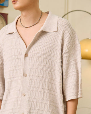 ROOTS Oversized knit shirt