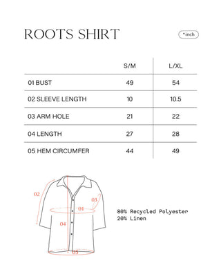 ROOTS Oversized knit shirt