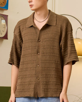 ROOTS Oversized knit shirt