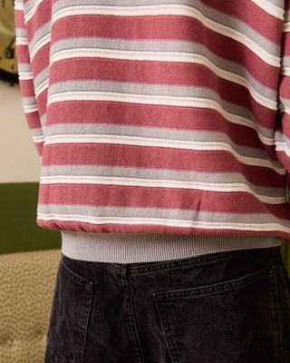 BEN Long-sleeve knit stripe sweater