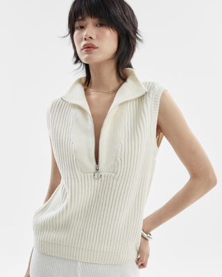 WINDY Sleeveless Zipper