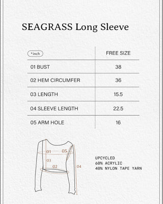 SEAGRASS Long sleeve Top