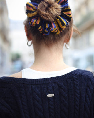 Classic Long Sleeve Cable Cardigan