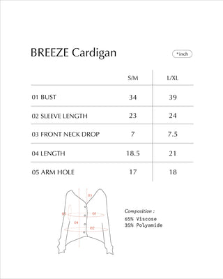 BREEZE Cardigan