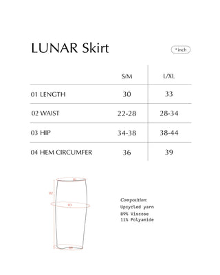 LUNAR Long Skirt