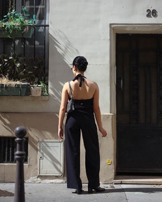 Classic Cable Halter Tank Top