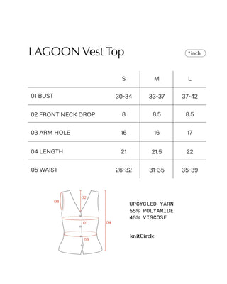 LAGOON Vest Top