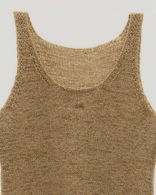 NOODLES Basic knit Tank top