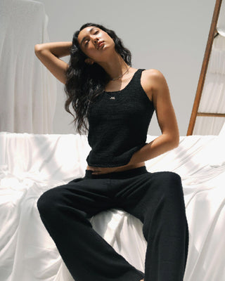 NOODLES Basic knit Tank top