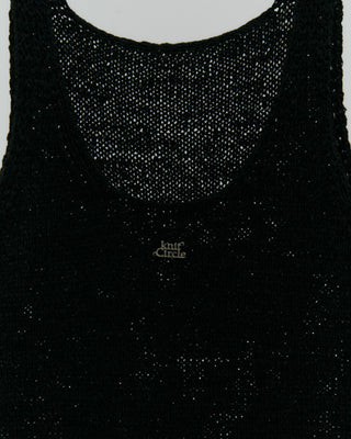 NOODLES Basic knit Tank top