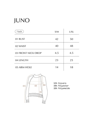 JUNO Pullover