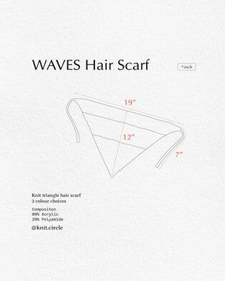 WAVES Hair scarf