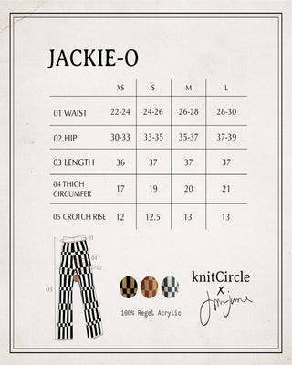 JACKIE-O Checkered Trousers