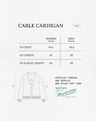 CABLE Cardigan
