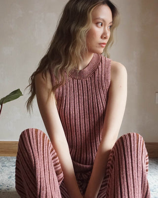 COCONUT Knit Sleeveless Top