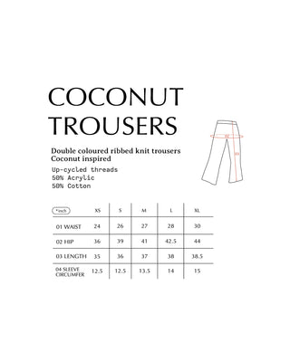 COCONUT Knit Trousers