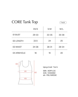 CORE knit Tank top