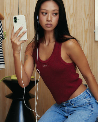 CORE knit Tank top