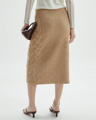 WINTER Cable Skirt