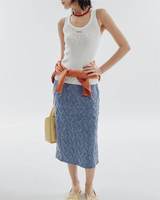 WINTER Cable Skirt