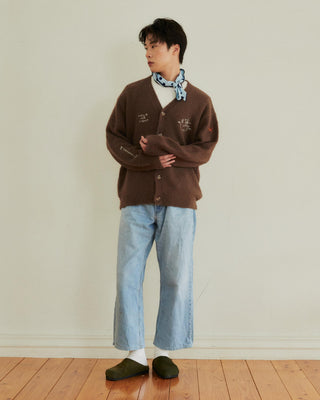 REENP Fluffy Knit Cardigan