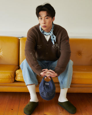 REENP Fluffy Knit Cardigan